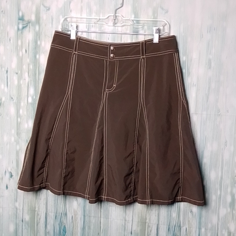 Athleta whatever tennis skort brown 10